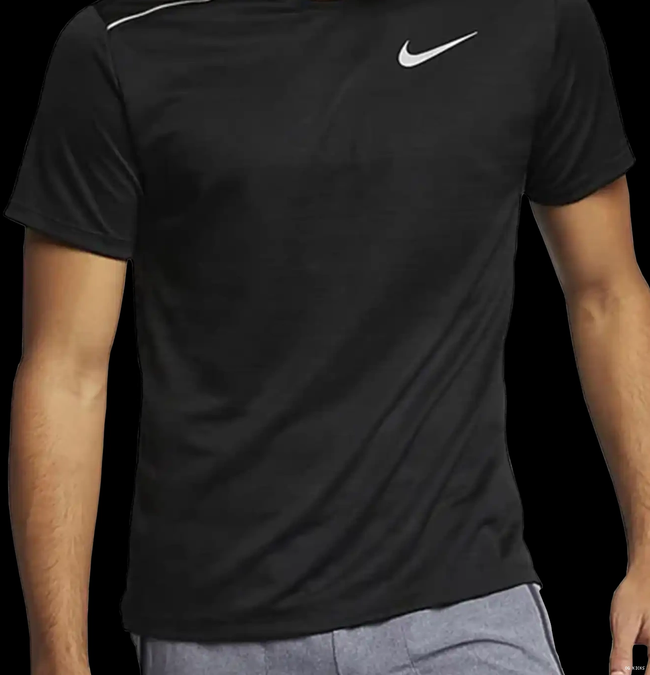 Miler Black Dri-Fit Nike 1.0 Shirt T 0618